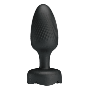 Pretty Love - Varian - Kleurveranderende lichtgevende vibrerende buttplug - Zwart