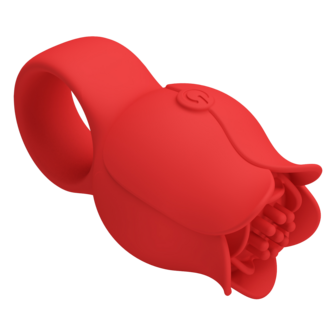 Pretty Love - Jae - Vinger Vibrator - Rood