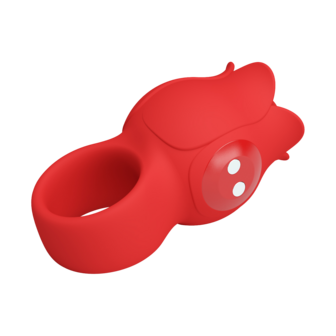 Pretty Love - Jae - Vinger Vibrator - Rood
