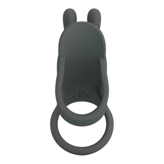 Pretty Love - Matty - Master Vibrerende Cockring - Grijs