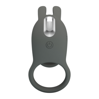 Pretty Love - Matty - Master Vibrerende Cockring - Grijs