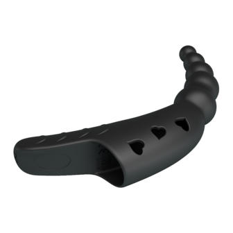 Pretty Love - Jordin - Krachtige Vinger Vibrator - Zwart