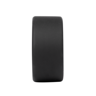 Rimba - Siliconen Scrotumring - Ballstretcher - Hoogte 20 mm - Zwart