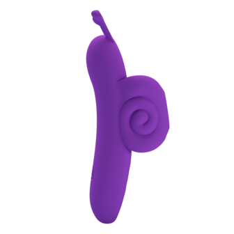 Pretty Love - Snail - Krachtige Vinger Vibrator - Paars