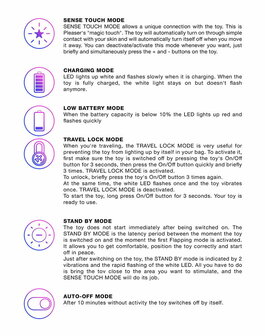 Love to Love - Pleaser - Wand Vibrator met Flapper Functie - Iridescent Night