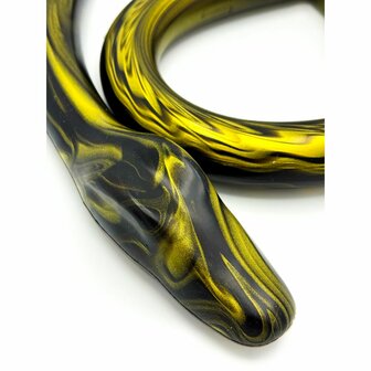 Kiotos - Monstar Cox Snakemaster - Lange Anaal Dildo - Zwart/Goud - Maat XXL
