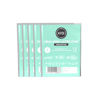 EXS Non-Latex Oral Dam / Beflapje - 1 stuk