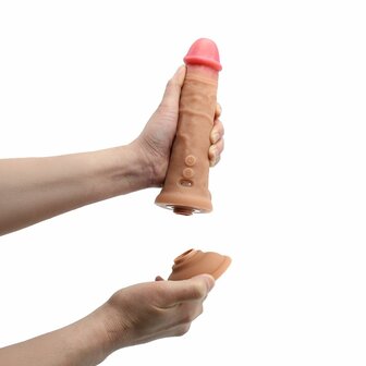 Kiotos Cox  - Power Squirt - Vibrerende en Squirting Dildo - Met Afstandsbediening