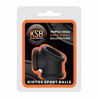 Kiotos - Siliconen Triple Hole Cocksling &amp; Ballstretcher