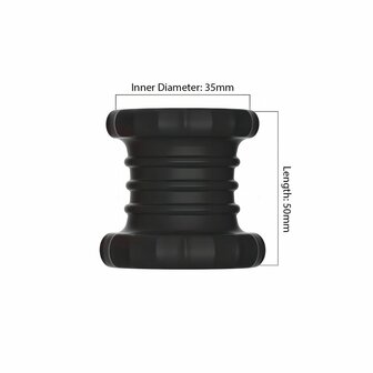 Kiotos - Siliconen Cockring &amp; Ball Stretcher-  Ultra