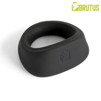 Brutus - Cocklifter - Superzachte Siliconen Cockring - Zwart