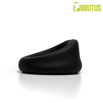 Brutus - Cocklifter - Superzachte Siliconen Cockring - Zwart