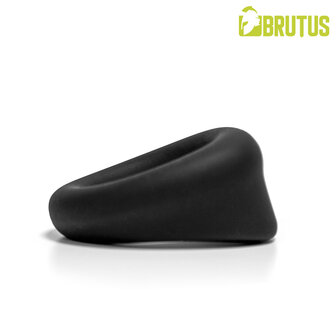 Brutus - Cocklifter - Superzachte Siliconen Cockring - Zwart