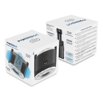 Kiiroo - Powershot - Interactieve vibrator voor mannen - Zwart - Ook te combineren met de Keon en/of Kiiroo Strokers