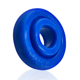 Oxballs - Rimz Softlips - Siliconen/TPR Cockring - Blauw