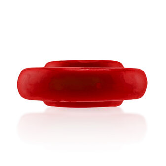 Oxballs - Rimz Softlips - Siliconen/TPR Cockring - Rood