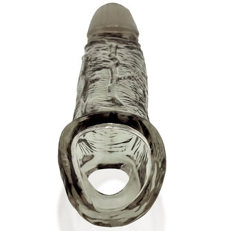 Oxballs - Coach - Penis Sleeve - Siliconen/TPR - Rookgrijs