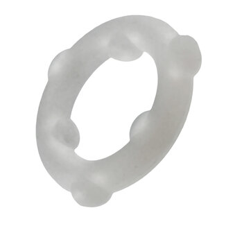 Oxballs - Spinner - Siliconen Cockring - Transparant