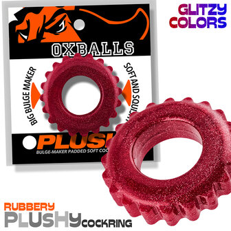 Oxballs - Plushy - Cockring &ndash; Cherry Lips