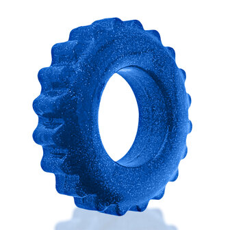 Oxballs - Plushy - Cockring &ndash; Blue Fire