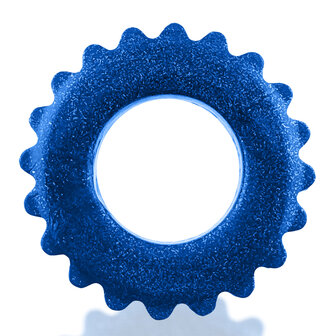 Oxballs - Plushy - Cockring &ndash; Blue Fire