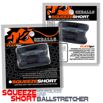 Oxballs - Squeeze Short - Ballstretcher - Zwart