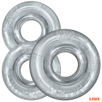 Oxballs - Rimringz - Multisize Pack 3 stuks - Transparant