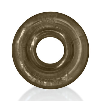 Oxballs - Rimz Softlips - Siliconen/TPR Cockring - Rookgrijs