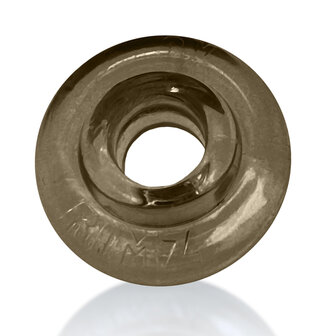 Oxballs - Rimz Softlips - Siliconen/TPR Cockring - Rookgrijs