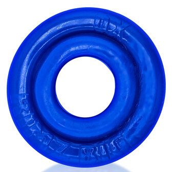 Oxballs - Rimz Big Softlips - Siliconen/TPR Cockring - Blauw