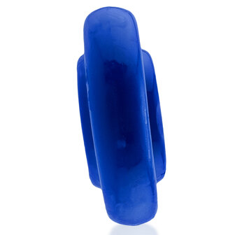 Oxballs - Rimz Big Softlips - Siliconen/TPR Cockring - Blauw
