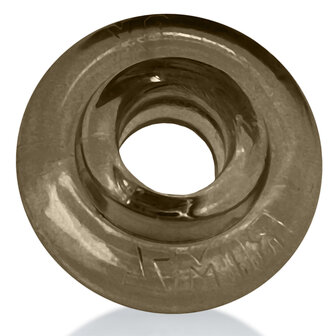 Oxballs - Rimz Big Softlips - Siliconen/TPR Cockring - Rookgrijs