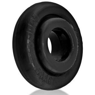 Oxballs - Rimz Big Softlips - Siliconen/TPR Cockring - Zwart
