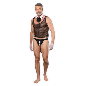 Amorable - Sexy Visnet Gigolo Set - Maat M/L
