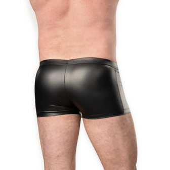 Amorable - Wetlook Herenshort - Zwart - Maat M/L