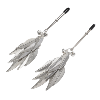 Rimba - Tepelklemmen met Veren - Zilver