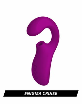 Lelo - Enigma Cruise - G-spot en Luchtdruk Vibrator - Diep Roze