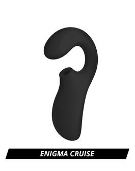 Lelo - Enigma Cruise - G-spot en Luchtdruk Vibrator - Zwart
