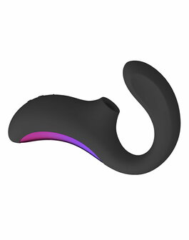 Lelo - Enigma - G-spot en Luchtdruk Vibrator - Zwart