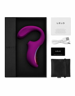 Lelo - Enigma - G-spot en Luchtdruk Vibrator - Deep Pink