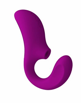Lelo - Enigma - G-spot en Luchtdruk Vibrator - Deep Pink