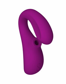 Lelo - Enigma - G-spot en Luchtdruk Vibrator - Deep Pink