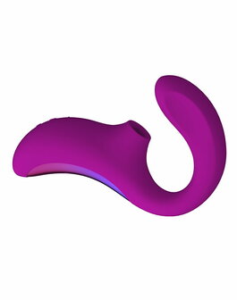 Lelo - Enigma - G-spot en Luchtdruk Vibrator - Deep Pink