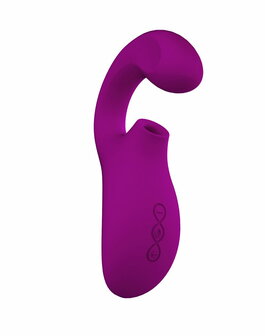Lelo - Enigma - G-spot en Luchtdruk Vibrator - Deep Pink