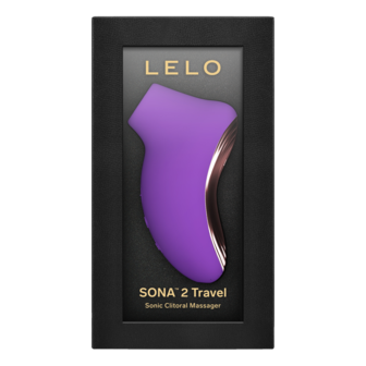 Lelo - Sona 2 Travel - Luchtdruk Vibrator - Paars