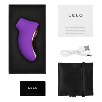 Lelo - Sona 2 Travel - Luchtdruk Vibrator - Paars