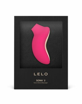 Lelo - Sona 2 - Luchtdruk Vibrator - Deep Pink