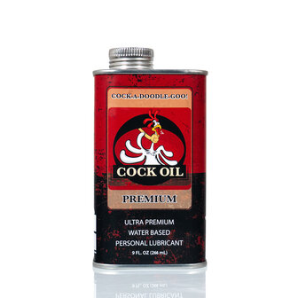 Cock Oil - Glijmiddel op Waterbasis - 266 ml