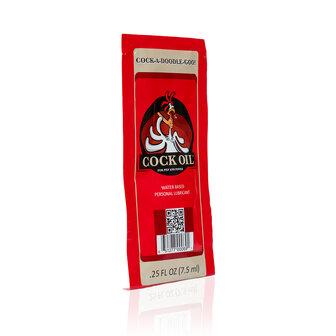 Cock Oil - Glijmiddel op Waterbasis - 7.5 ml
