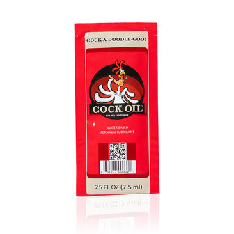 Cock Oil - Glijmiddel op Waterbasis - 7.5 ml